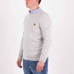 Cotton Crew Neck Jumper - 2