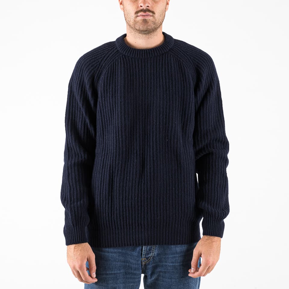 Fowey Rib Crew Knit - Henri Lloyd - Jumpers & Sweaters