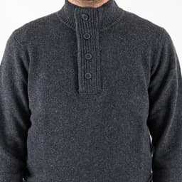 Patch Half Zip Sweater - 6