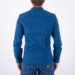 Slim Fit Gingham Shirt - 5