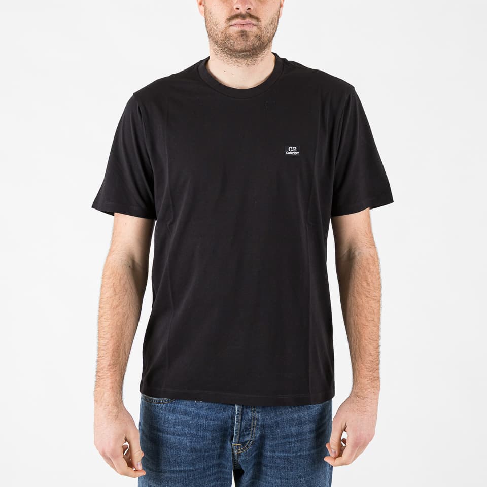 30/1 Jersey Short Sleeve Logo Patch T-Shirt - C.P. Company - T-shirts