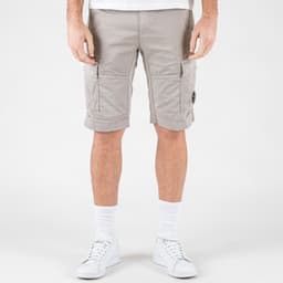 Stretch Sateen Cargo Lens Shorts - 2
