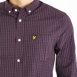 Slim Fit Gingham Shirt - 6