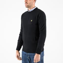 Lambswool Blend Crew Neck Jumper - 3