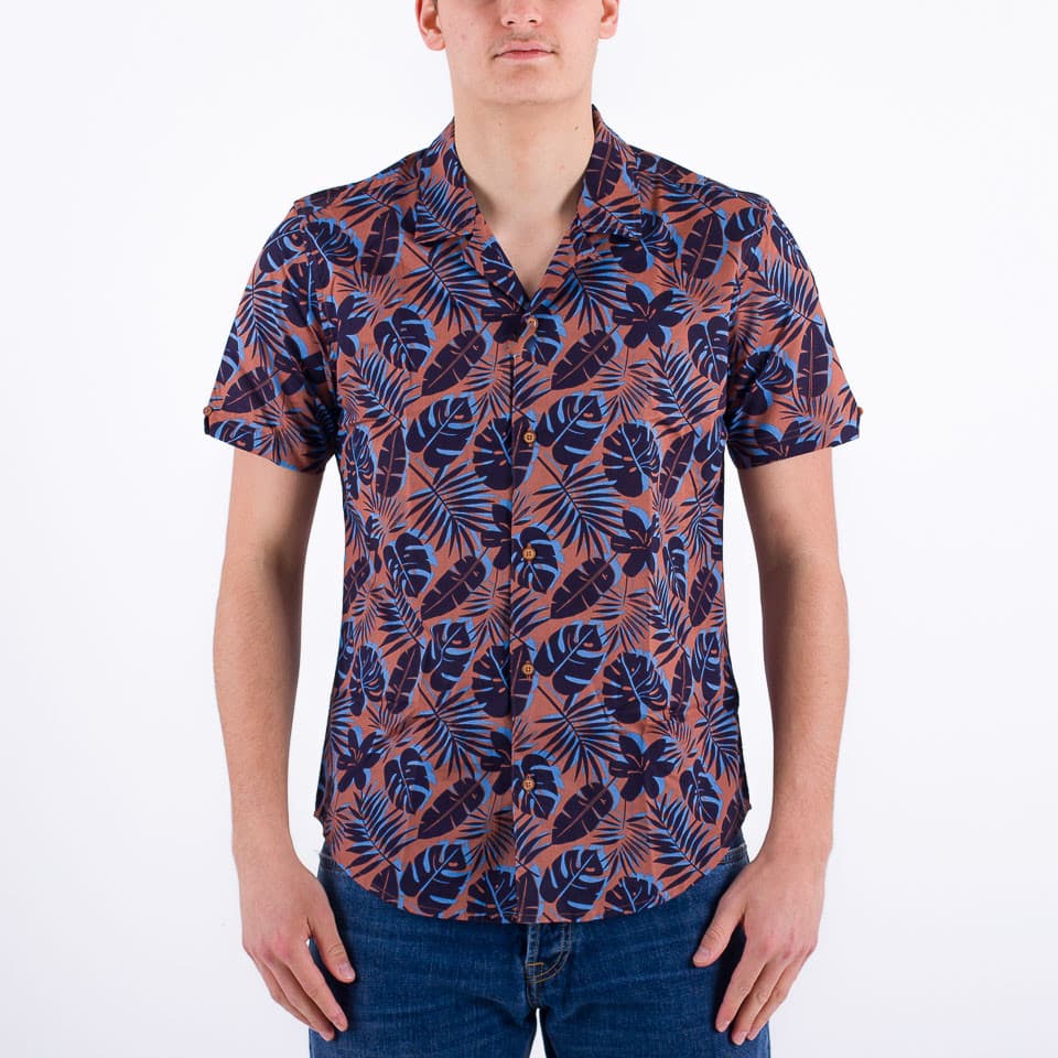 Botanical Print Shirt - 1