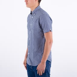 Short Sleeve Gingham Shirt - 2