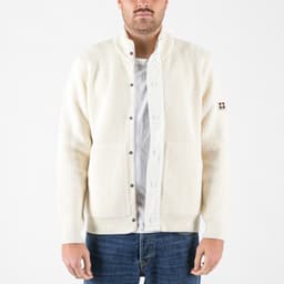 Lambswool Mockneck FZ Knit - 7