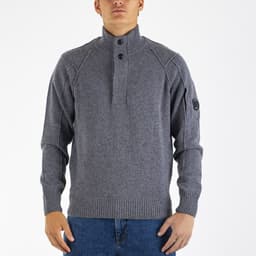 Turtle Neck Lambswool Sweat - 1
