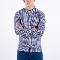 Slim Fit Gingham Shirt - 3