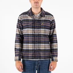 Check Flannel Overshirt - 3