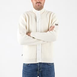Lambswool Mockneck FZ Knit - 2