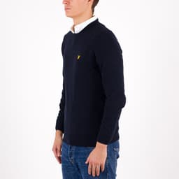 Cotton Merino Crew Neck Jumper - 2
