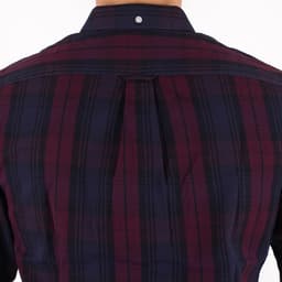 Brewer Tartan Slim Fit Oxford Shirt - 7