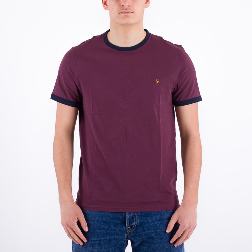 Groves Organic Cotton Ringer T-Shirt - 1