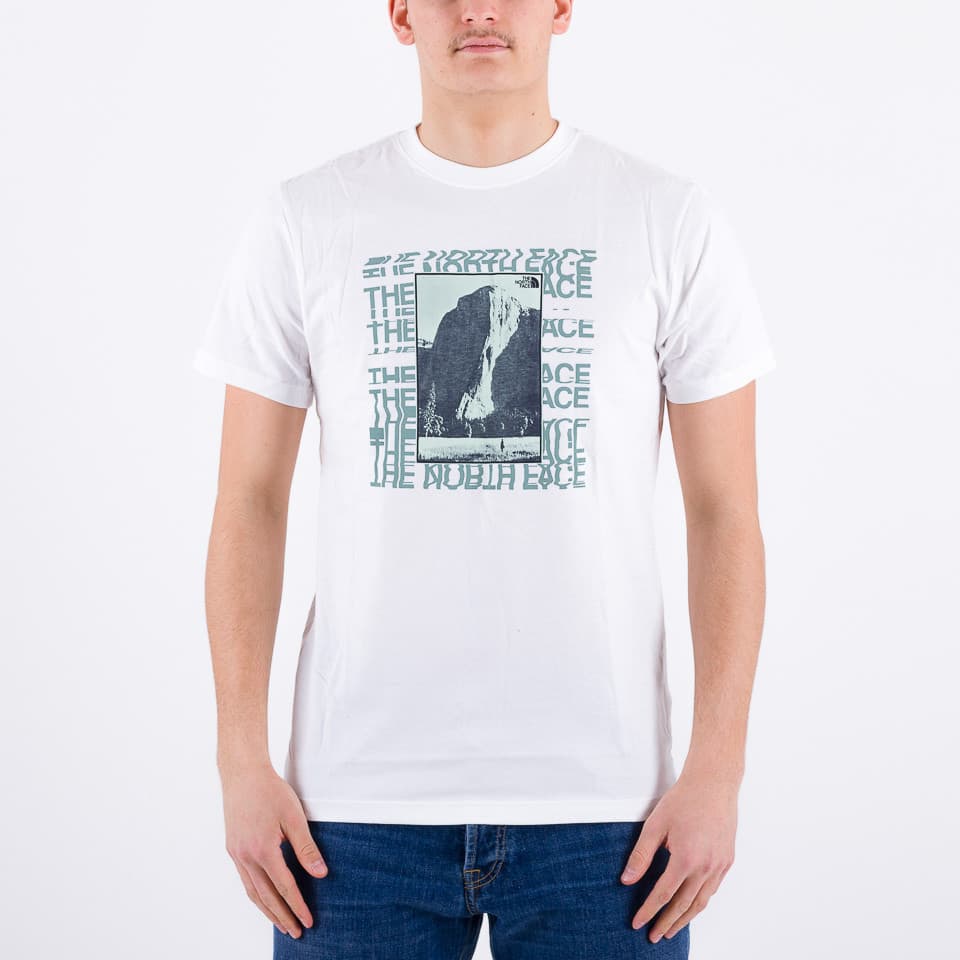 Warped Type Graphic T-Shirt - 1