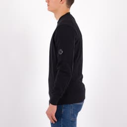 Diagonal Fleece Lens Sweatshirt - 4