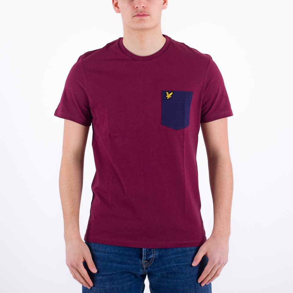 Contrast Pocket T-Shirt - 1