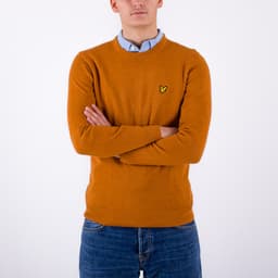 Cotton Merino Crew Neck Jumper - 3