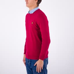 Cotton Merino Crew Neck Jumper - 2
