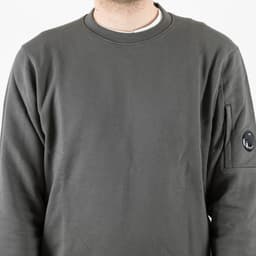 Diagonal Raised Fleece Crewneck Sweatshirt - 6