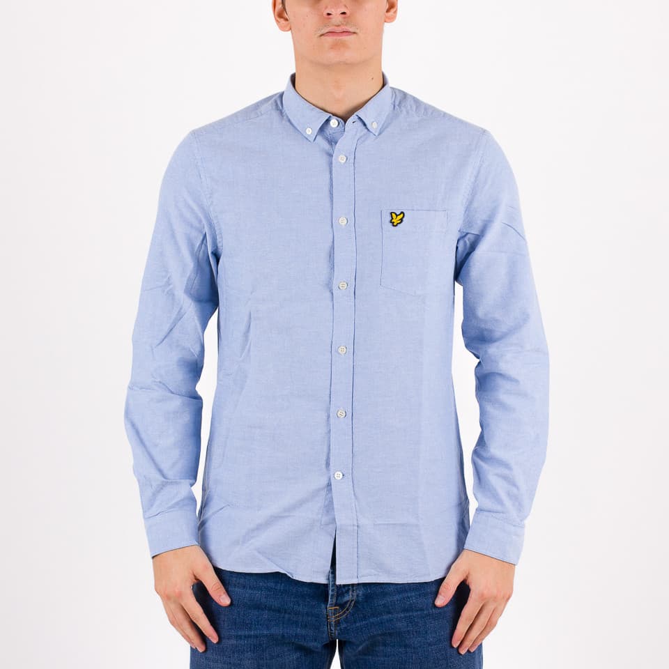 Regular Fit Light Weight Oxford Shirt - 1