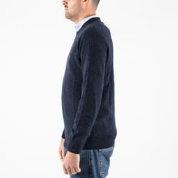 Lambswool Blend Crew Neck Jumper - 4