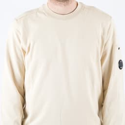 Cotton Sea Island Crewneck Lens Sweater - 6