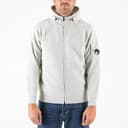 Lambswool GRS Hooded Full Zip Sweater