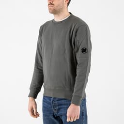 Diagonal Raised Fleece Crewneck Sweatshirt - 3