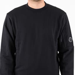 Diagonal Raised Fleece Crewneck Sweatshirt - 6