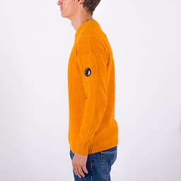 Chenille Cotton Crew Neck Knit - 4