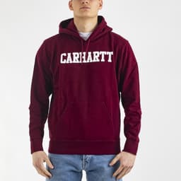 Hooded College Sweatshirt - 1