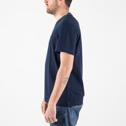 Stretch piqué Tipped T-Shirt - 3