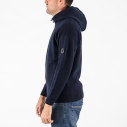 Lambswool GRS Hooded Full Zip Sweater - 4