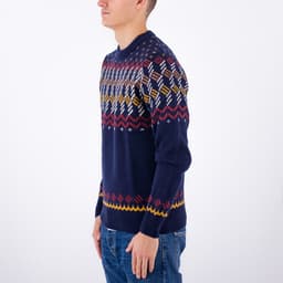 Yoke Fairisle Crew - 2