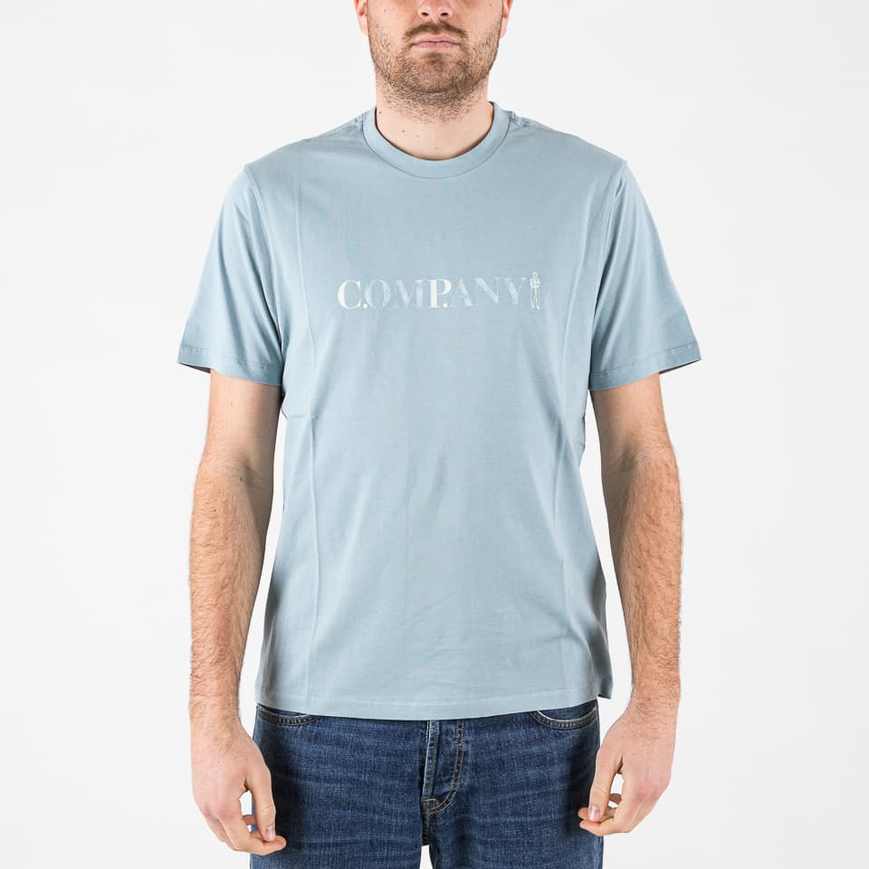 30/1 Jersey Short Sleeve Chest Logo T-Shirt - C.P. Company - T-shirts