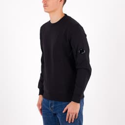 Diagonal Raised Fleece Lens Crew Sweat - 2