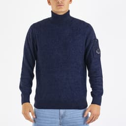 Fleece Knit Roll Neck - 1