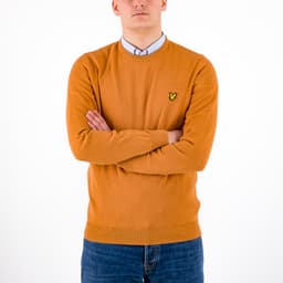 Cotton Crew Neck Jumper - 2