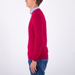 Cotton Merino Crew Neck Jumper - 4