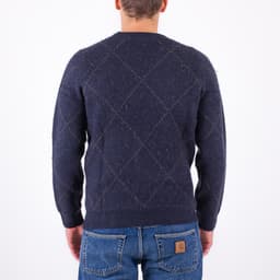 Brushed Argyle Jumper - 5