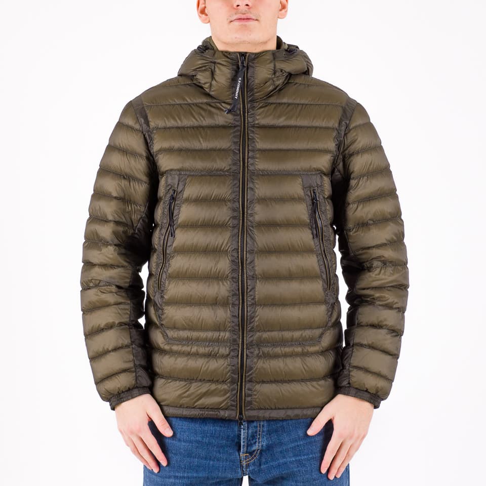 DD Shell Goggle Down Jacket Ivy green - C.P. Company | The Firm Shop
