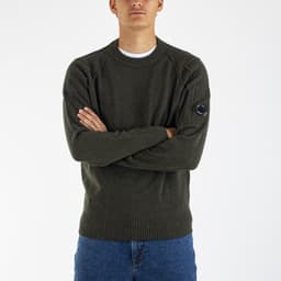 Crew Neck Lambswool Sweat - 3