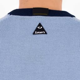 Geometric Jacquard Knitted Jumper - 7