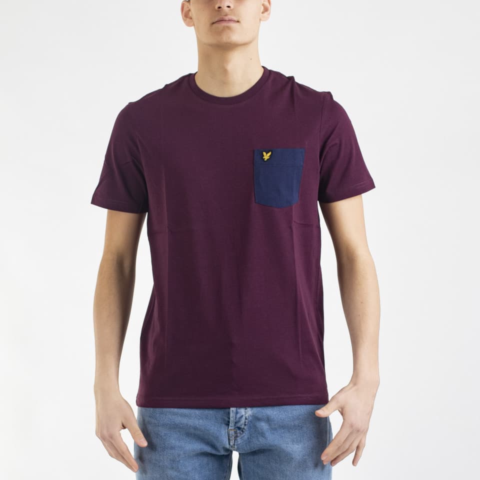 Contrast Pocket T-Shirt - 1