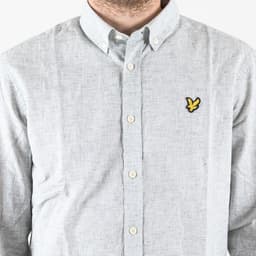 Linen Blend Oxford Shirt - 6