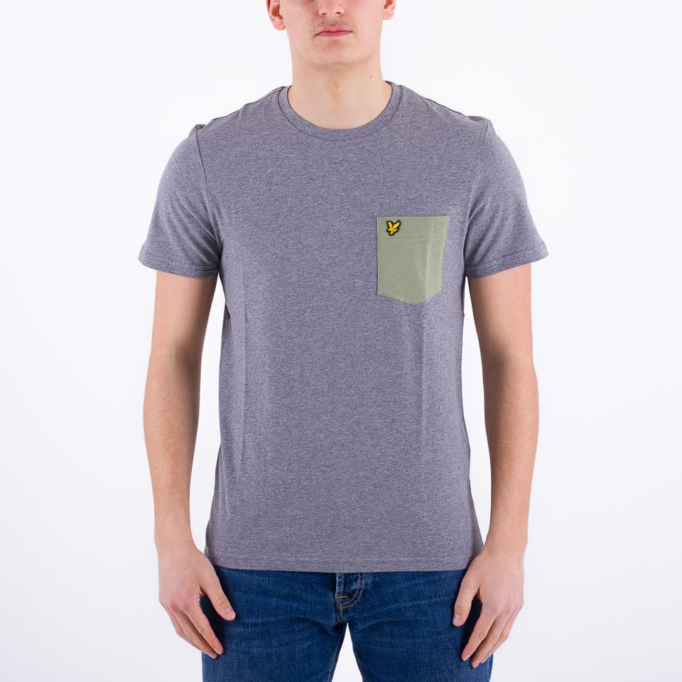 Contrast Pocket T-Shirt - 1