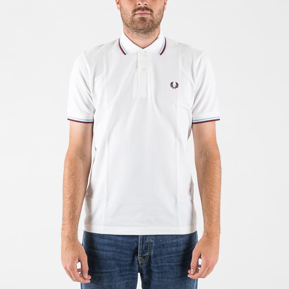 Twin Tipped Fred Perry Polo Shirt M12 - Made in England - Fred Perry - Polo