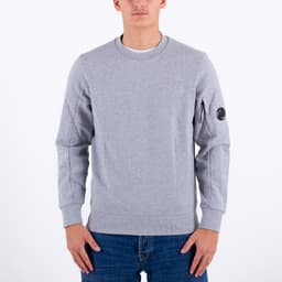 Diagonal Raised Fleece Lens Sweatshirt - 1