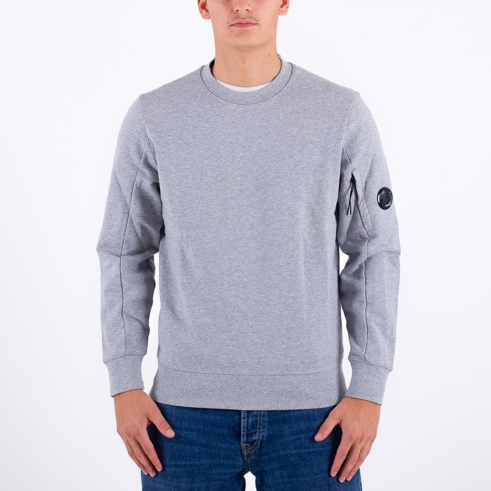 Diagonal Raised Fleece Lens Sweatshirt - 1